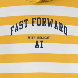 HELLCAT Boys Pack of 2 Typography Printed Hooded Sweatshirt image 4