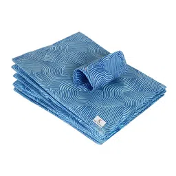 Kuber Industries Blue Printed Shelf Closet Hanging Organizer image 4