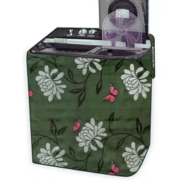 The Furnishing Tree Grey PVC Washing Machine Covers image 4