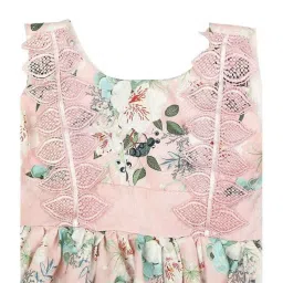 Mee Mee Kids Peach Floral Frock image 4