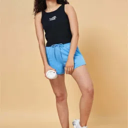 Ajile by Pantaloons Black Printed Tank Top image 4