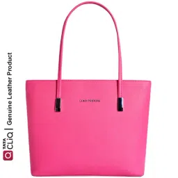 Lino Perros Pink Textured Medium Tote Handbag-picture-16