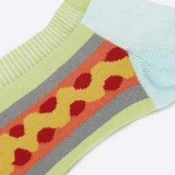 Forever 21 Multi Cotton Regular Fit Printed Socks image 4