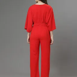 KASSUALLY Red Maxi Jumpsuit image 2