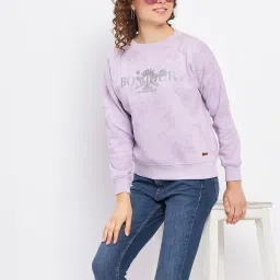 Duke Lavender Graphic Print Sweatshirt image 4