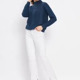 Duke Navy Self Design Pullover image 4