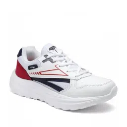 Asian Men's White Running Shoes image 3