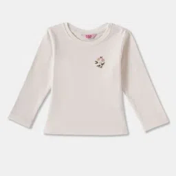 R&B Kids Mauve Embroidery Regular Fit Dungaree image 3