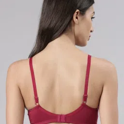 Dollar Missy Pink & Beige Cotton Full Coverage Bra - Pack Of 2 image 4