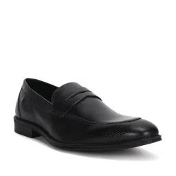 Van Heusen Men's Black Formal Loafers image 2