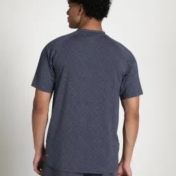 Puma Grey Regular Fit Printed T-Shirt image 2