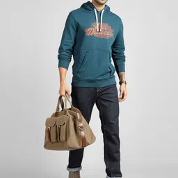 Royal Enfield Typography Printed Long Sleeves Pullover Sweatshirt image 3