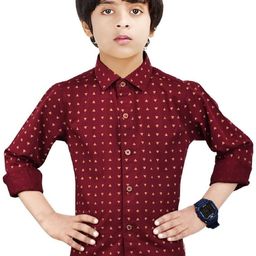 MADE IN THE SHADE Unisex Kids Printed Casual Shirt-picture-44
