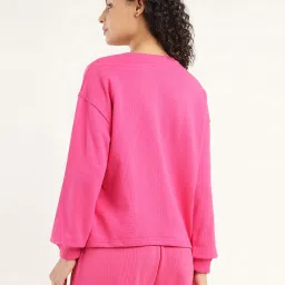 Levi's Pink Regular Fit Printed Sweatshirt image 2