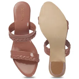Iconics Women's Peach Casual Sandals image 4