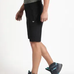 Wildcraft Black Regular Fit Shorts image 4