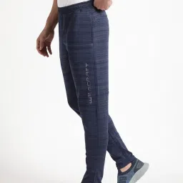 Wildcraft Navy Regular Fit Striped Joggers image 4