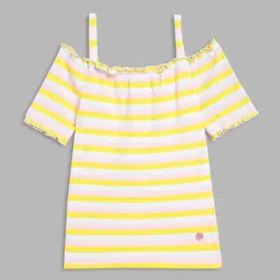 Blue Giraffe Kids Multicolor Striped T-Shirt-picture-31