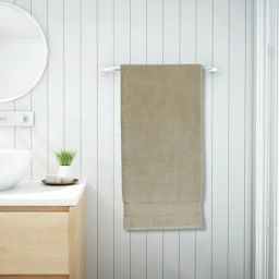 Spaces Econova Beige 550 GSM Cotton Bath Towel-picture-0