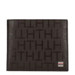 Tommy Hilfiger Brown Casual Leather Bi-Fold Wallet for Men-image-21
