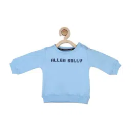 Allen Solly Junior Blue Cotton Graphic Full Sleeves Sweatshirt-picture-21
