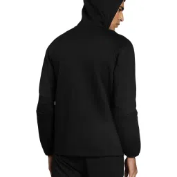 Puma Evostripe Black Cotton Regular Fit Hooded Sweatshirt image 2