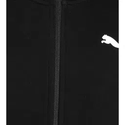 Puma Evostripe Black Cotton Regular Fit Hooded Sweatshirt image 5