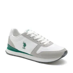 U.S. Polo Assn. Men's White Casual Sneakers image 2