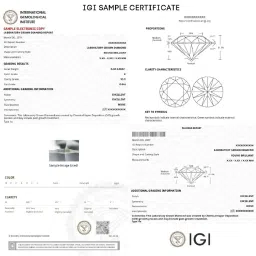 Emori 14k Yellow Gold & Diamond Infinity Solitaire Ring image 2