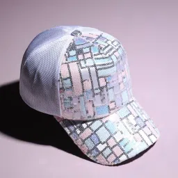HauteSauce White Embellished Baseball Cap image 4
