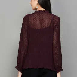 Code by Lifestyle Wine Self Pattern Top image 2