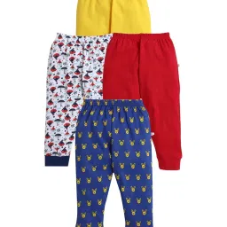 Bumzee Kids Multicolor Cotton Printed Nightwear Bottoms image 1