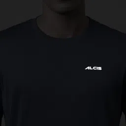 ALCIS Navy Anti-Static Drytech+ Slim Fit Training T-Shirt image 4