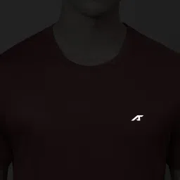 ALCIS Red Anti-Static Soft-Touch Slim Fit Sports T-Shirt image 4