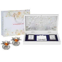 INTERNATIONAL GIFT Silver-Toned Religious Idol Showpiece-picture-24