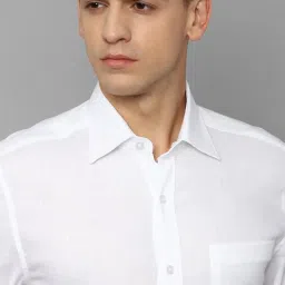 Louis Philippe White Regular Fit Shirt image 4