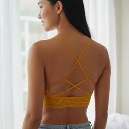 FIMBUL Bralette Bra Full Coverage Lightly Padded image 4