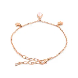 Zaveri Pearls Set of 6 Gold Tone Dazzling Diamonds & Pearl Embellished Stack Bracelets-ZPFK14546 image 4