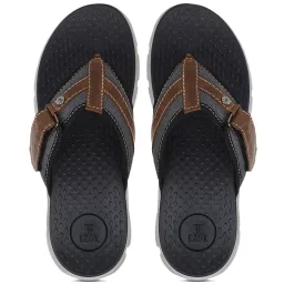 EZOK Men's Brown Thong Sandals image 4