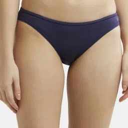 Jockey SW01 Women's Medium Coverage Super Combed Cotton Bikini (Pack of 3_Colors & Prints May Vary) image 2