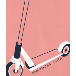 HELLCAT Kids Teal & Pink Printed T-Shirt (Pack Of 2) image 4