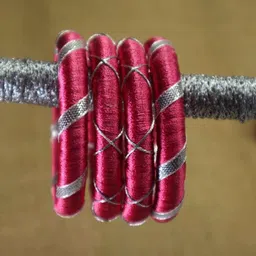 Kamule Pink Plastic Bangle-picture-14