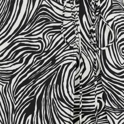 Styli Black & White Printed Maxi Skirts image 4