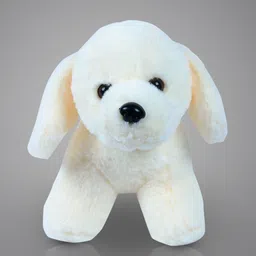 DukieKooky Cream Puppy Soft Toy-image-1