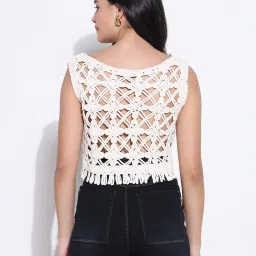 showoffff SHOWOFF White Acrylic Self Top image 2