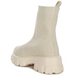 London Rag Women's Beige Casual Booties image 5
