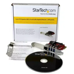 StarTech.com 3 Port USB A PCI USB 3.0 Card, PEXUSB3S3GE image 2