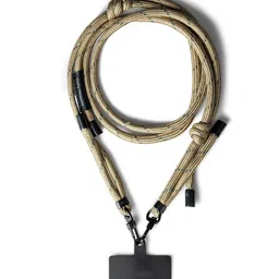 DailyObjects Beige Crossbody Phone Lanyard - Cord image 3