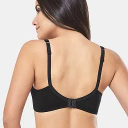 Amante Black Non Wired Non Padded Shaper Bra image 2