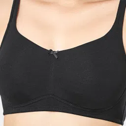 Amante Black Non Wired Non Padded Shaper Bra image 4